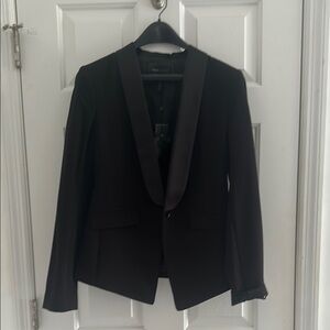 BCBGMaxAzria Black Blazer Professional Suit Jacket